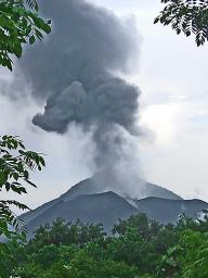 The volcano huffing
