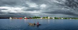 Canoe panorama