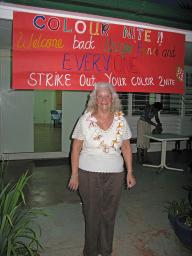 CWA Welcome Eunice Back to Madang