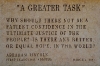 A quote from one of Lincoln's speeches