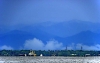 Madang Town with the Finisterre Mountains in the background