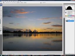 The same frame now opened in Photoshop - ready for adjustments