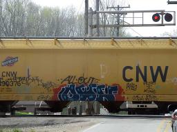 Railroad Graffiti - Example 1