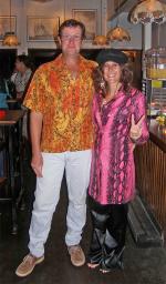 Tony and Lorraine keeping the faith, baby