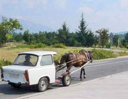 The horsed horseless carriage 1.