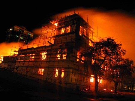 Burns Philp in Port Moresby lights up and stays lit