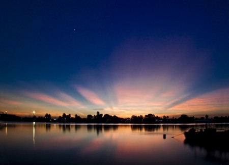Ray Charles sunrise