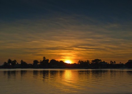 Sunrise on my imaginary planet