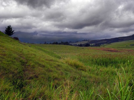 The beautiful rolling hills at Ukarumpa