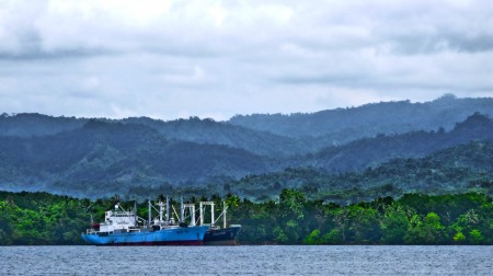 Steamy Jungle and Ship
