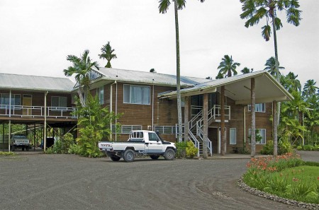 The Coconut Research Institute in Madang, Papua New Guinea
