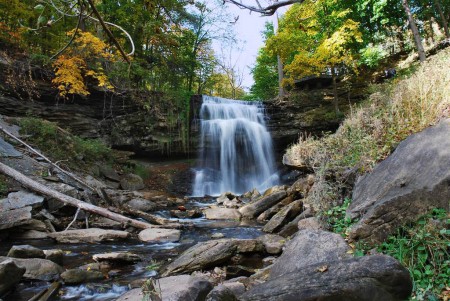 Grindstone Falls by Ron Barrons