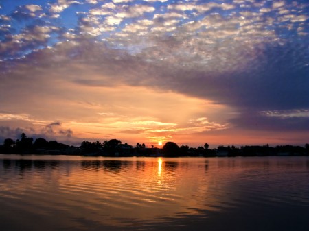 Sunrise in Madang