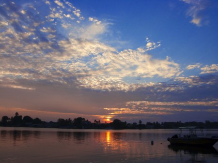 Sunrise in Madang