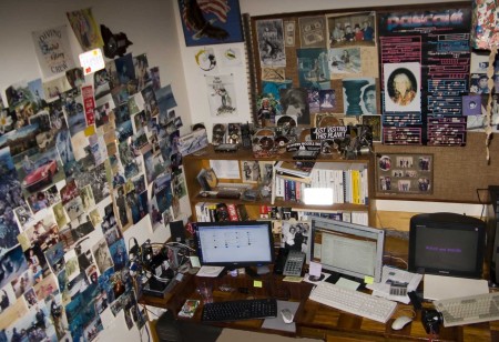 My messy office