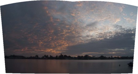 The two-frame panorama as stitched together by Photoshop