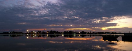 Purple Sunrise Panorama
