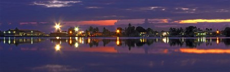 Purple and Red Sunrise