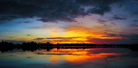 Sequential Sunrise at Madang - Sky Brightening