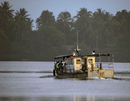 Copra Boat