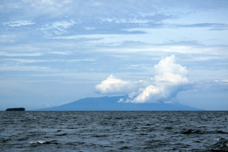 Kar Kar Island from Tab Anchorage