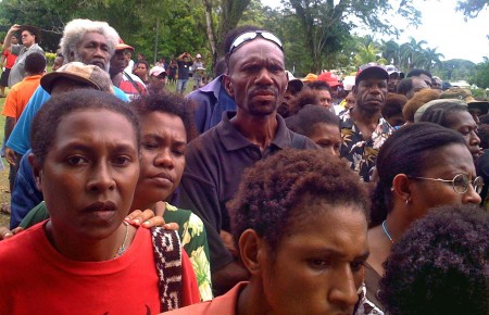 Madang Anti-Violence Protest shots by Heather Young-Leslie