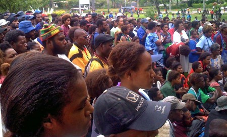 Madang Anti-Violence Protest shots by Heather Young-Leslie