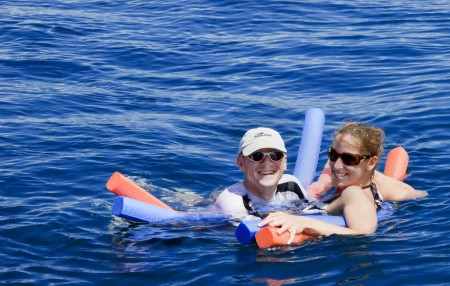 Richard Jones and Jenn Miller