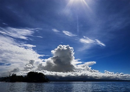 A very different sky