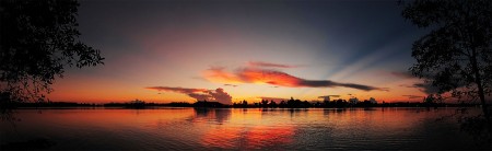 A very cheery sunrise