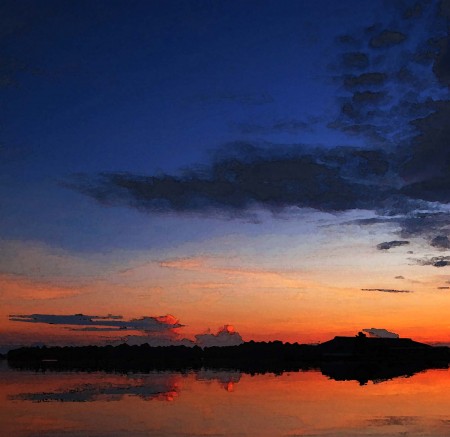 Watercolour Sunrise