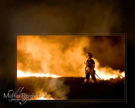Fire Warrior by Muffet Petrehn