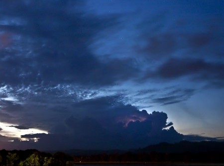 Sunset Lightning