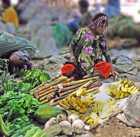The Madang Market