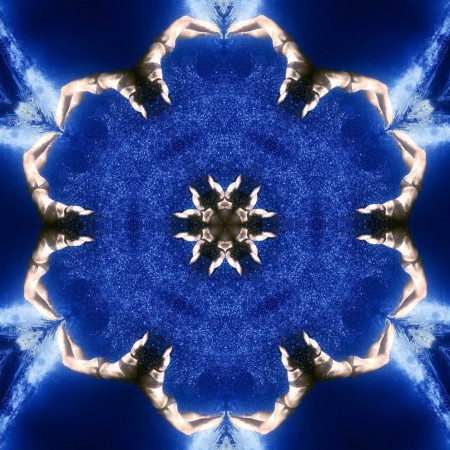 Jo Noble Freediving through the Kaleidoscope