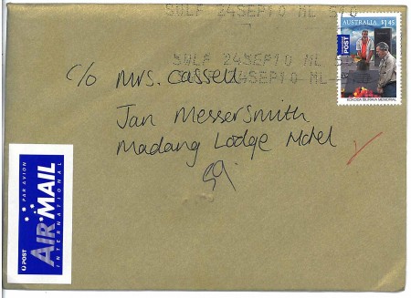 Sympathy card with no address - it got through!