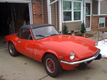 Bye Bye Sweet Thing - 1973 Triumph Spitfire 1500 finds a new home