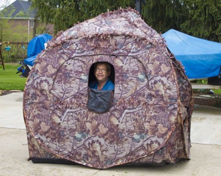 Camoflauge tent