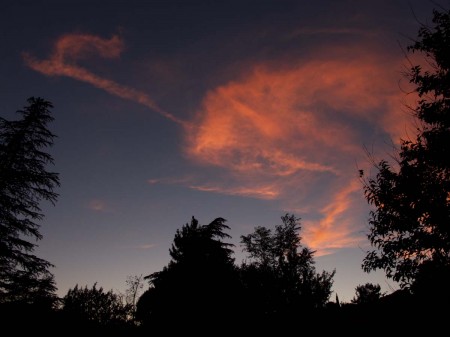 A Sedona Back Yard Sky