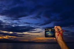 The amazing sunset shot