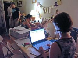Wedding preparations
